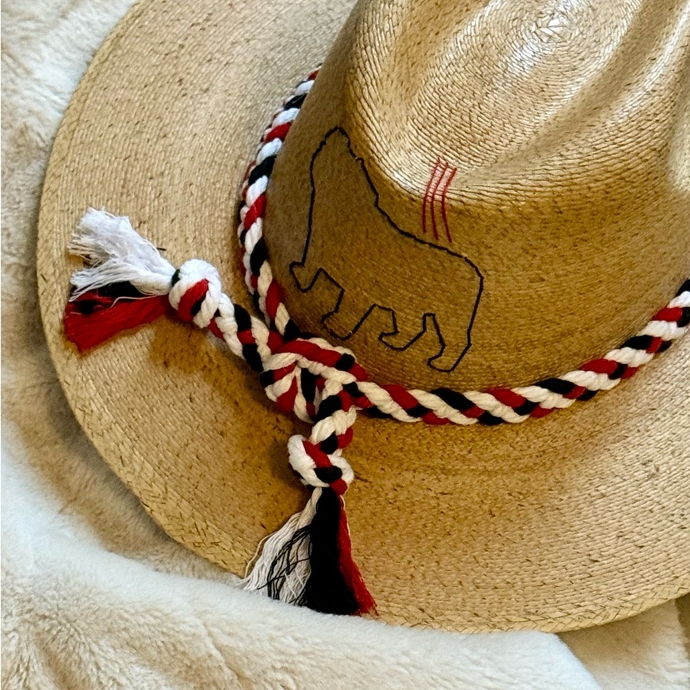 Tipsy Threads UGA Dawg Hat Small
